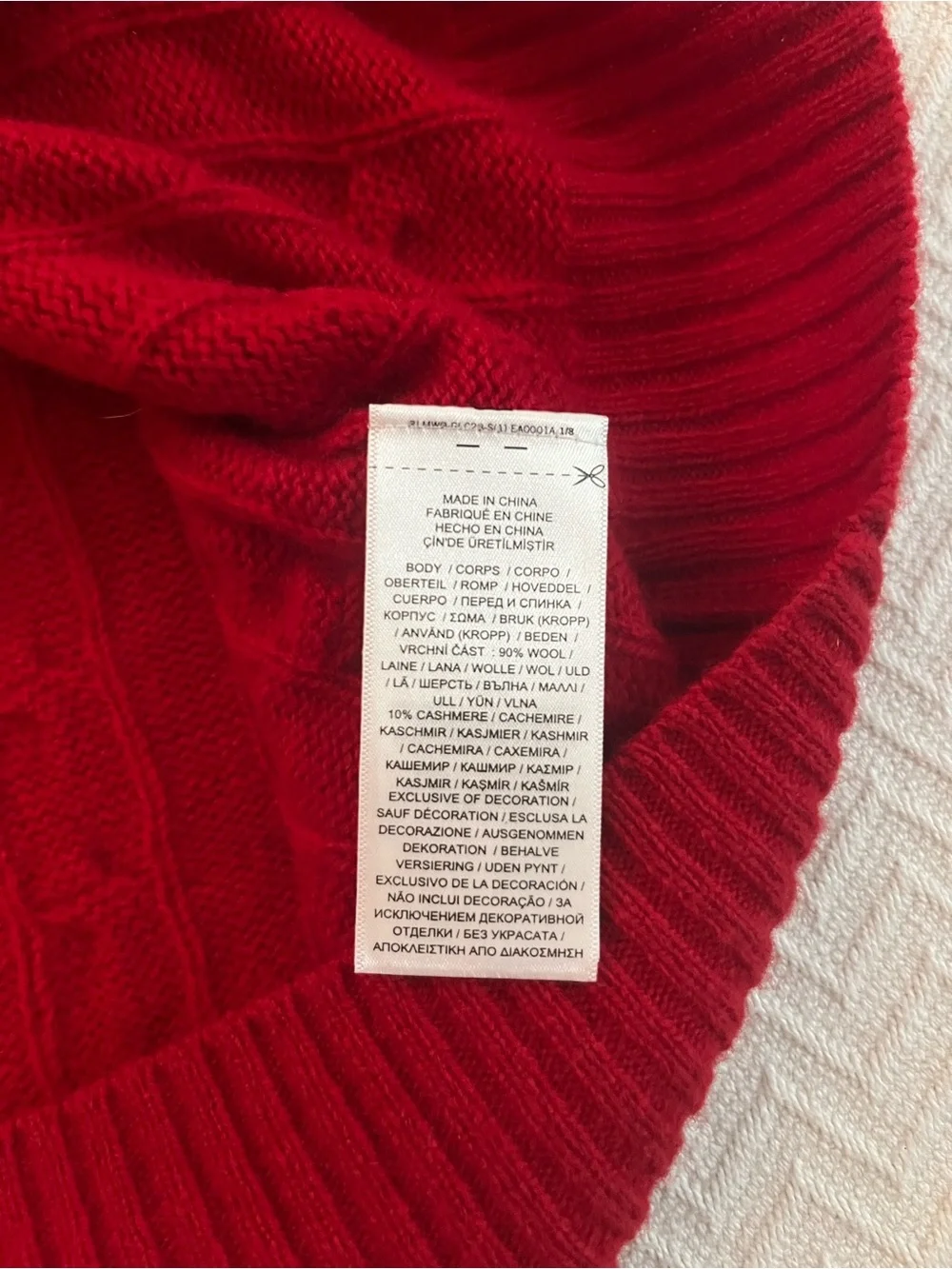 Polo Ralph Lauren Cable-Knit Wool-Cashmere Sweater